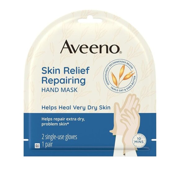 Other - Skin Relief Repairing Hand Mask, Moisturizing Gloves with Prebiotic Oat & Shea B